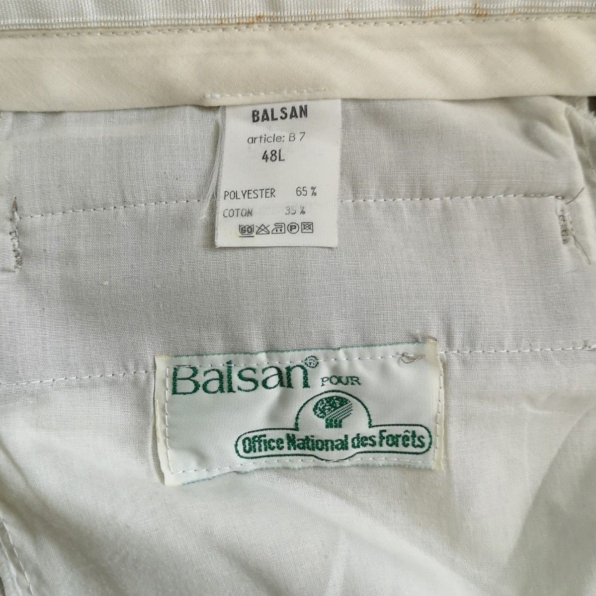 Balsan / バルサン　over size 　チノパン　スラックス　パンツ　ボトムス　ズボン　メンズ