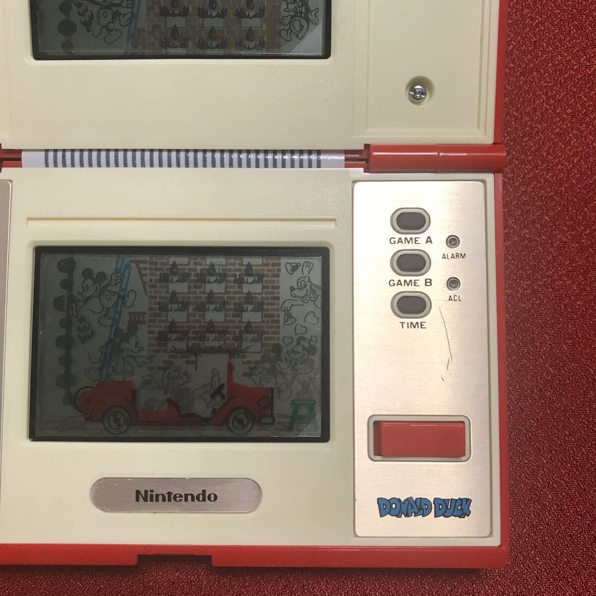 【偏光板・反射板交換済み 電池付き】任天堂 Nintendo ゲーム&ウォッチ GAME&WATCH ゲームウォッチ ミッキー&ドナルド DM-53の画像7