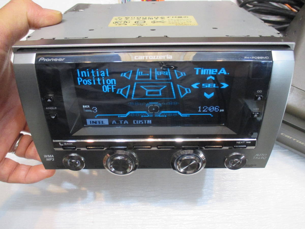 カロッツェリア 名機 FH-P099MD Hi-Fi バーブラウン24bitΔΣ方式 D/Aコンバーター×3 ローパス・Ｆ／Ｒ独立ハイパスフィルター の画像5