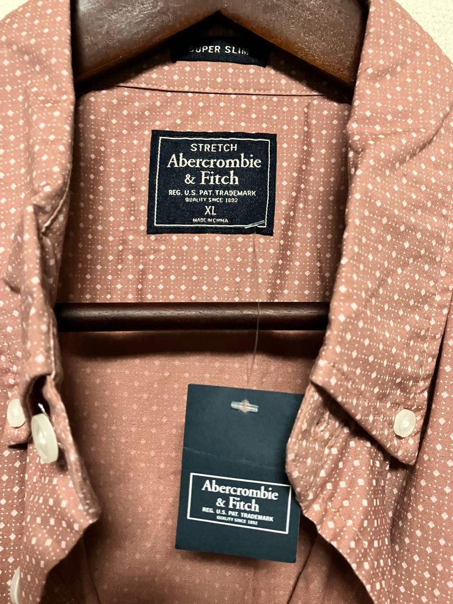 Abercrombie & Fitch アバクロ　ボタンダウンシャツ/XLサイズ/未使用品 