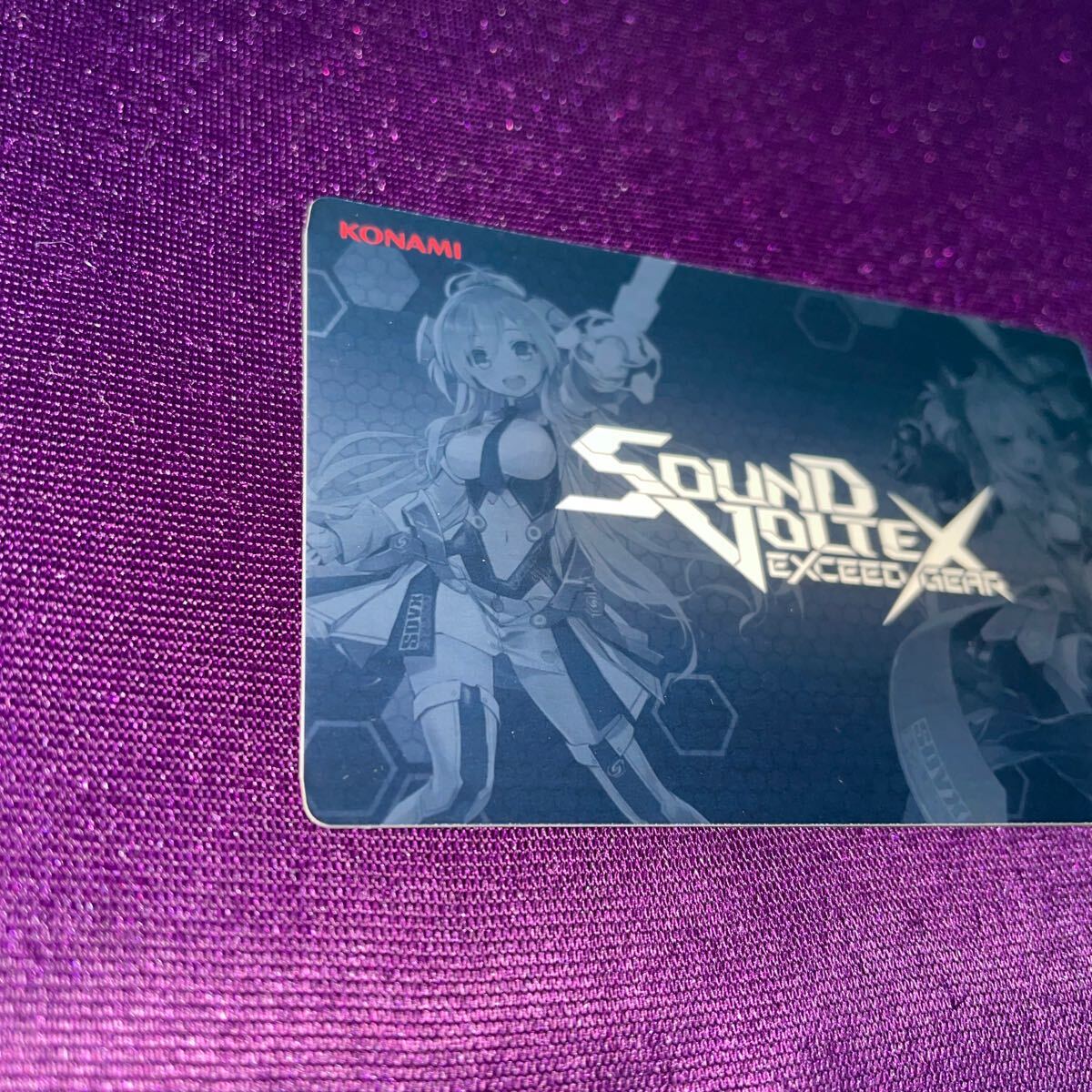 【送料無料】レイシス&グレイス/ホロ/SOUND VOLTEX EXCEED GEAR/ロケテスト開催記念カード/カードコネクト/CARD CONNECT/KONAMI_画像9