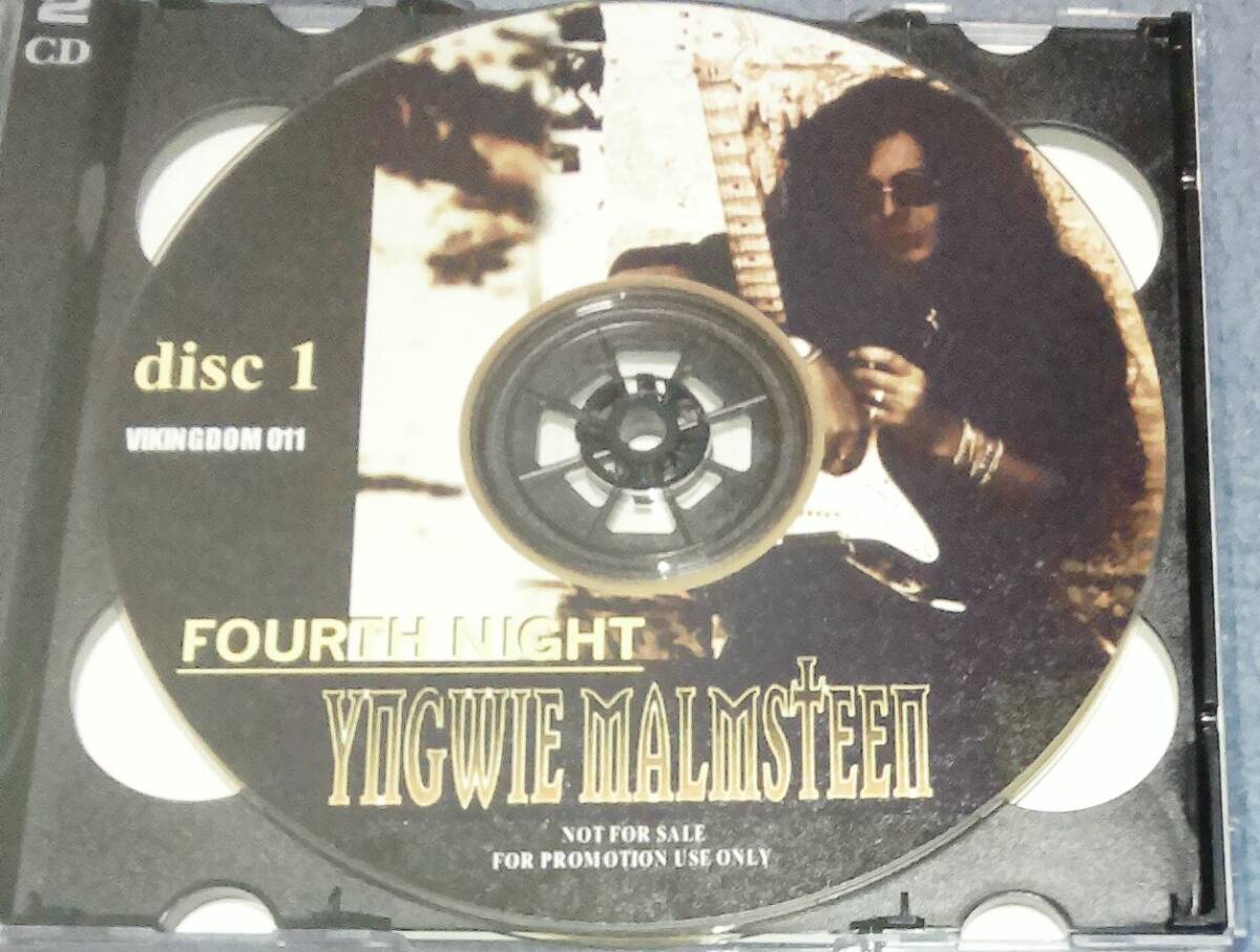 YNGWIE MALMSTEEN - FOURTH NIGHT (1998年のライブ　２枚組)_画像3