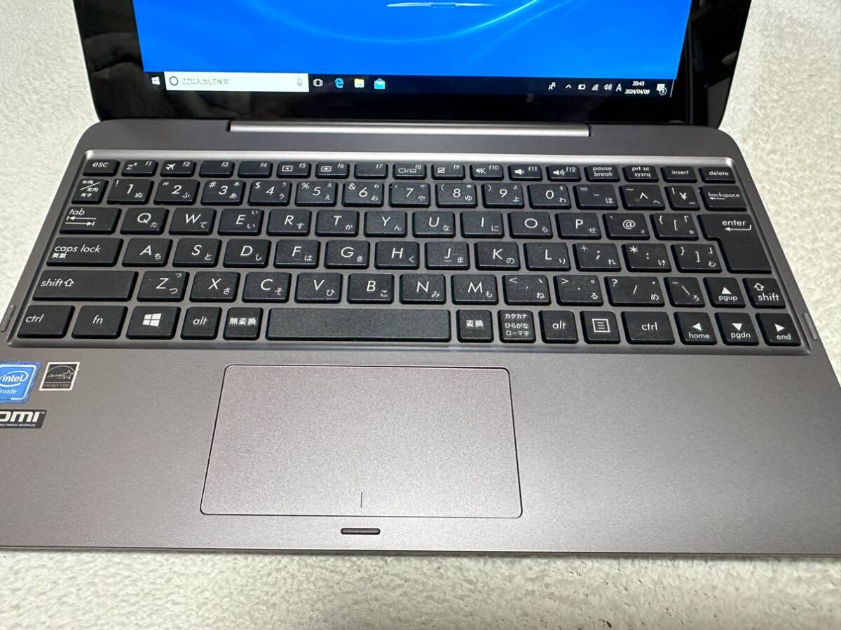 動作確認済　超美品Windows10タブレット　ASUS TransBook T100HA-FU002T２G/32GB