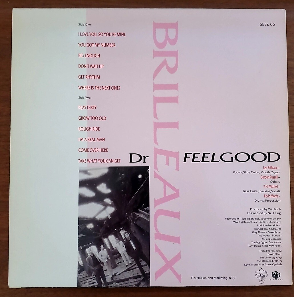 LP　Dr.Feelgood / Solid Senders / Wilco Johnson まとめて２枚セット　ドクター・フィールグッド　国内盤 / UK オリジナル_画像8