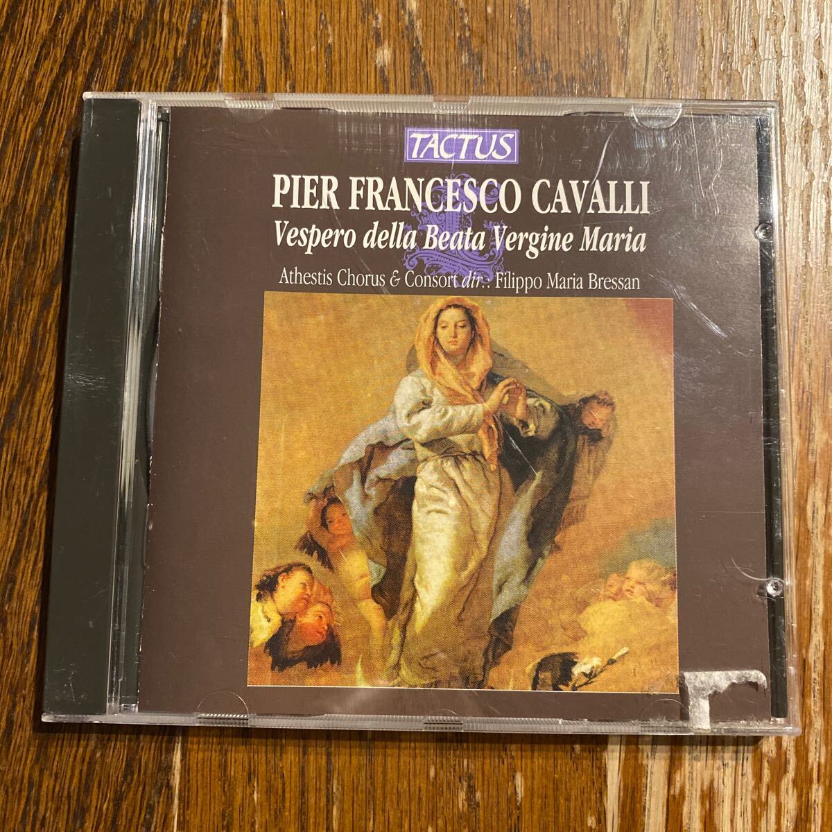 中古CD フランチェスコ カヴァッリ 聖母マリアの夕べの祈り フィリッポ マリア ブレッサン PIER FRANCESCO CAVALLI_画像1