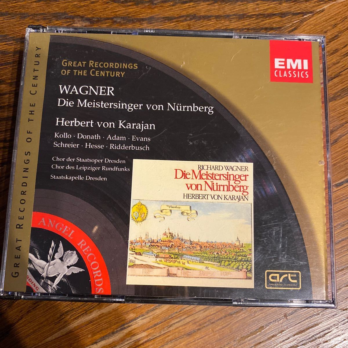 中古CD ニュルンベルクのマイスタージンガー ワーグナー ヘルベルト フォン カラヤン WAGNER Die Meistersinger von Nurnbergの画像3