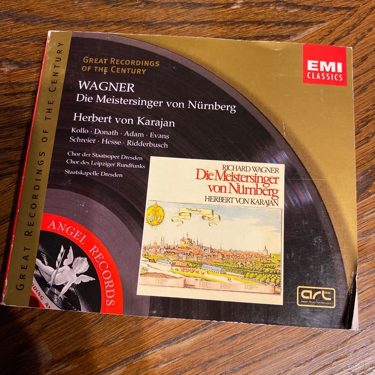 中古CD ニュルンベルクのマイスタージンガー ワーグナー ヘルベルト フォン カラヤン WAGNER Die Meistersinger von Nurnbergの画像9