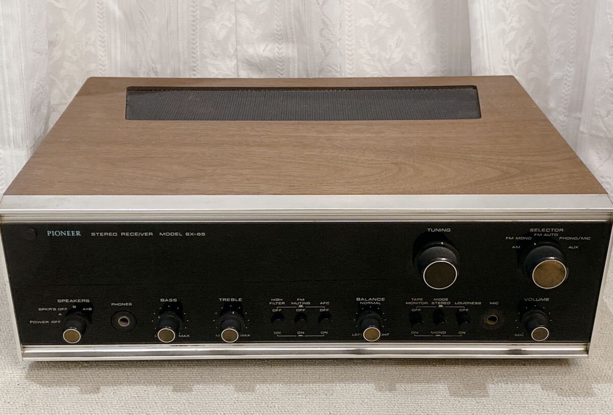 Pioneer SX-65 STEREO RECEIVER ステレオレシーバー オーディオ機器 パイオニア _画像1