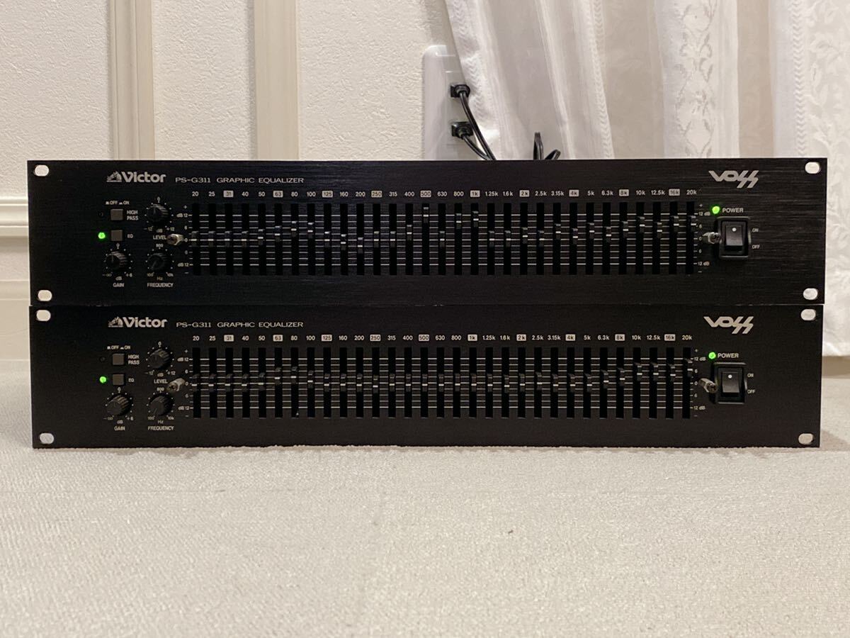 Yahoo!オークション - Victor PS-G311 Graphic Equalizer Yahoo!オークション - Victor PS-G311 Graphic Equalizer