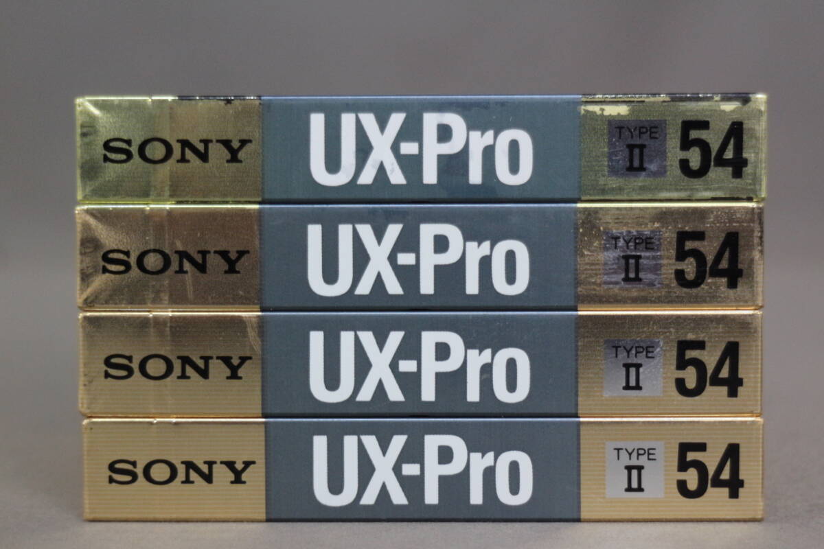 SONY ソニー カセットテープ UX-Pro54 TYPEⅡ(CrO2) ハイポジション 未使用 未開封 4本