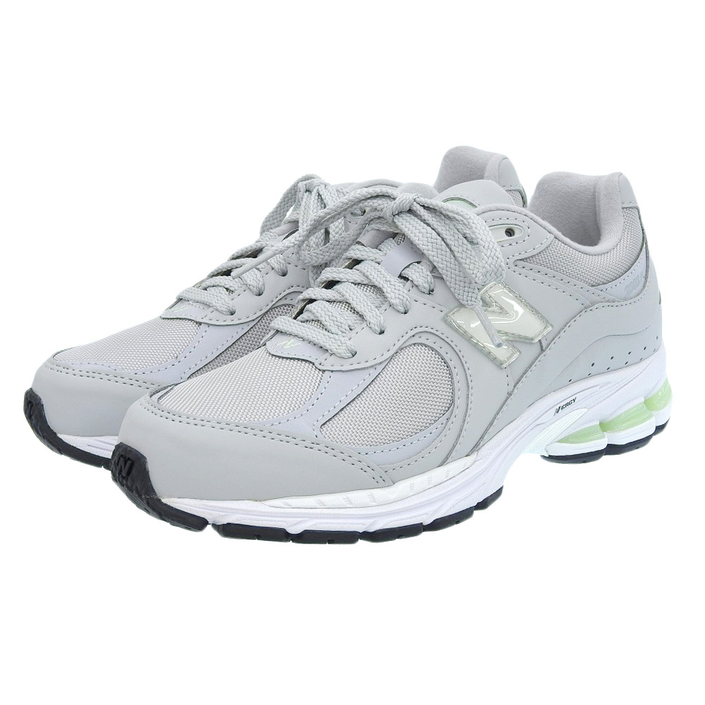 新品同様 New Balance ニューバランス ローカット スニーカー シューズ レディース グレー 23cm M2002RCM_画像2