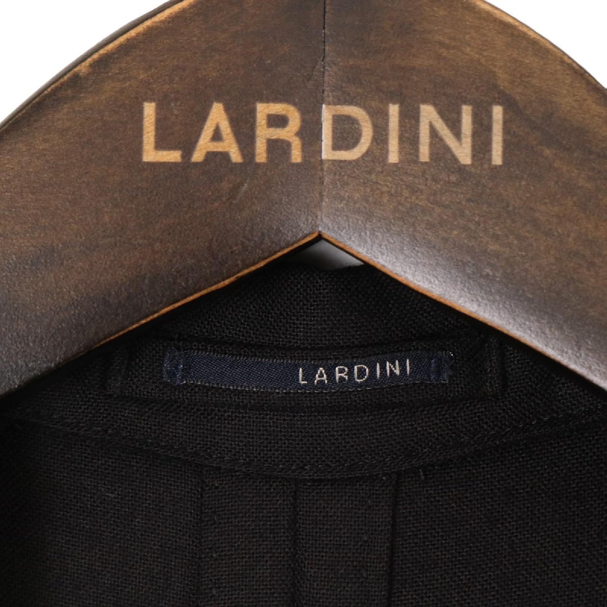 LARDINI ラルディーニ JT0526AQ ELRP56599 ブラック ブレザー ブラック 46 ジャケット カシミア メンズ 中古の画像6