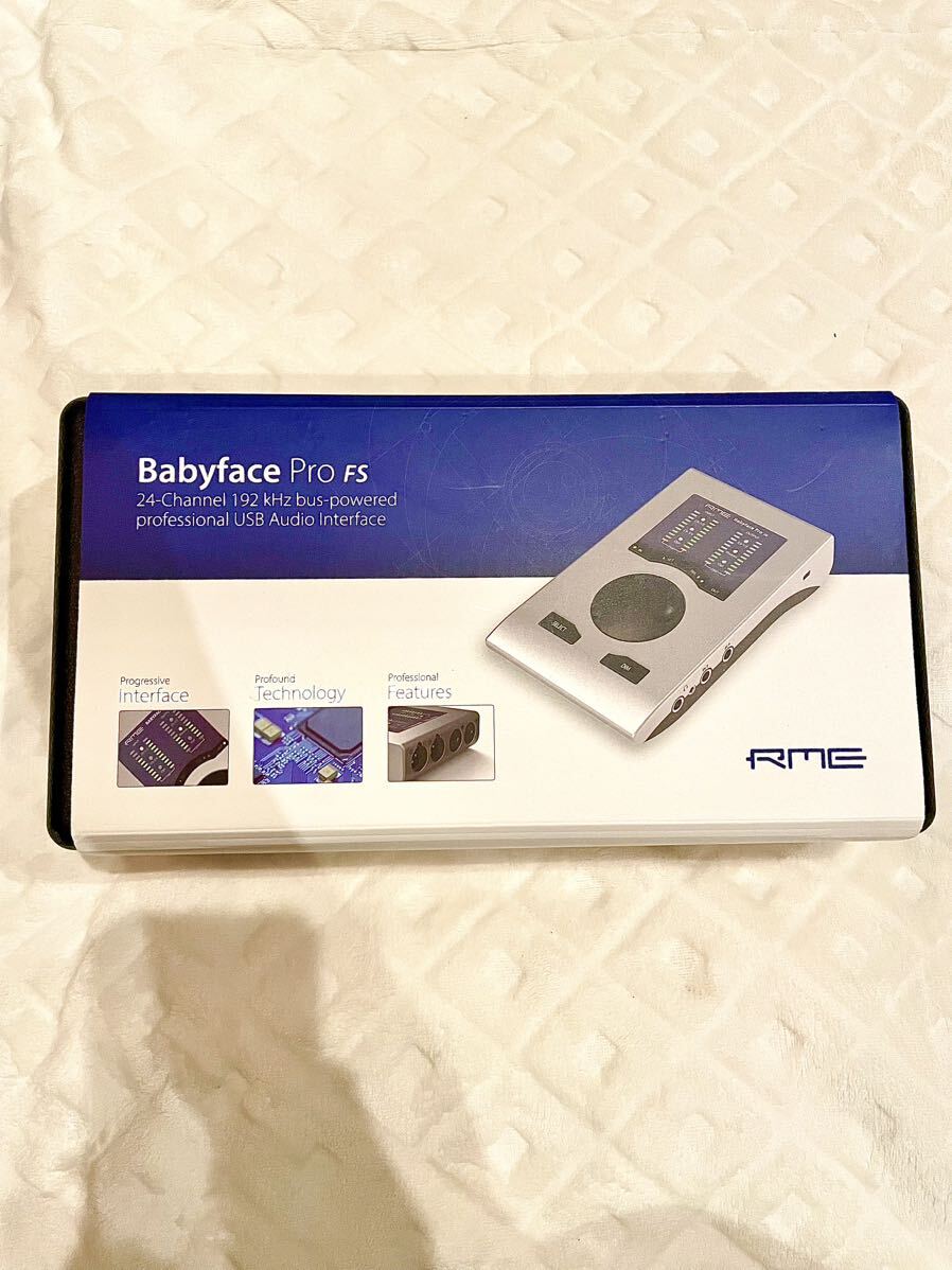 【新品未使用】RME Babyface Pro FS オーディオインターフェイスの画像8