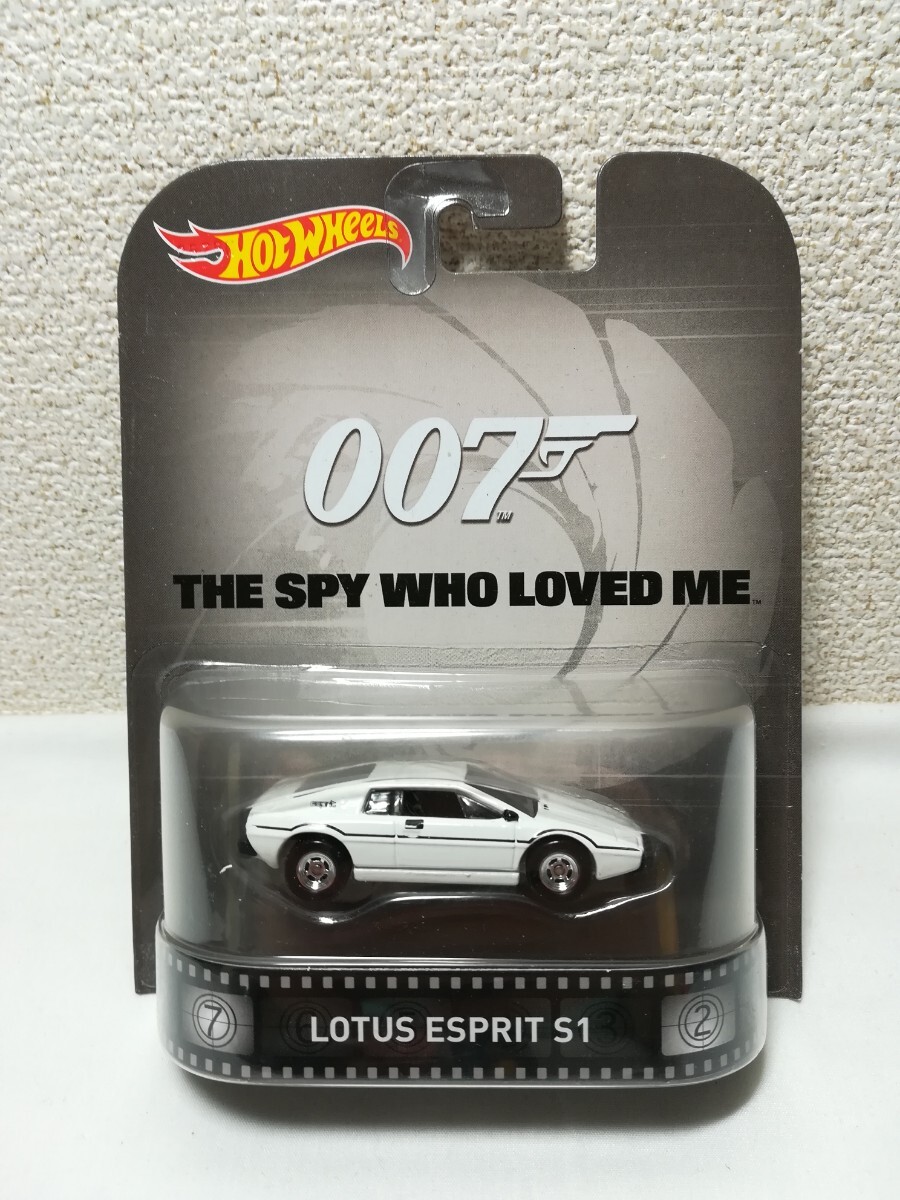 HOT WHEELS Retro Entertainment 007 THE SPY WHO LOVED ME LOTUS ESPRIT S1 007 私を愛したスパイ ロータス エスプリ S1の画像1