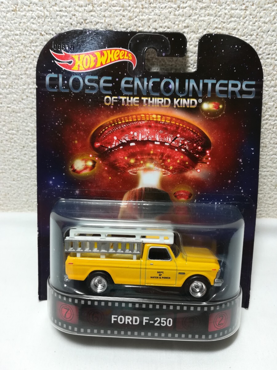 HOT WHEELS Retro Entertainment CLOSE ENCOUNTERS OF THE THIRD KIND FORD F-250 未知との遭遇 フォード ピックアップトラックの画像1