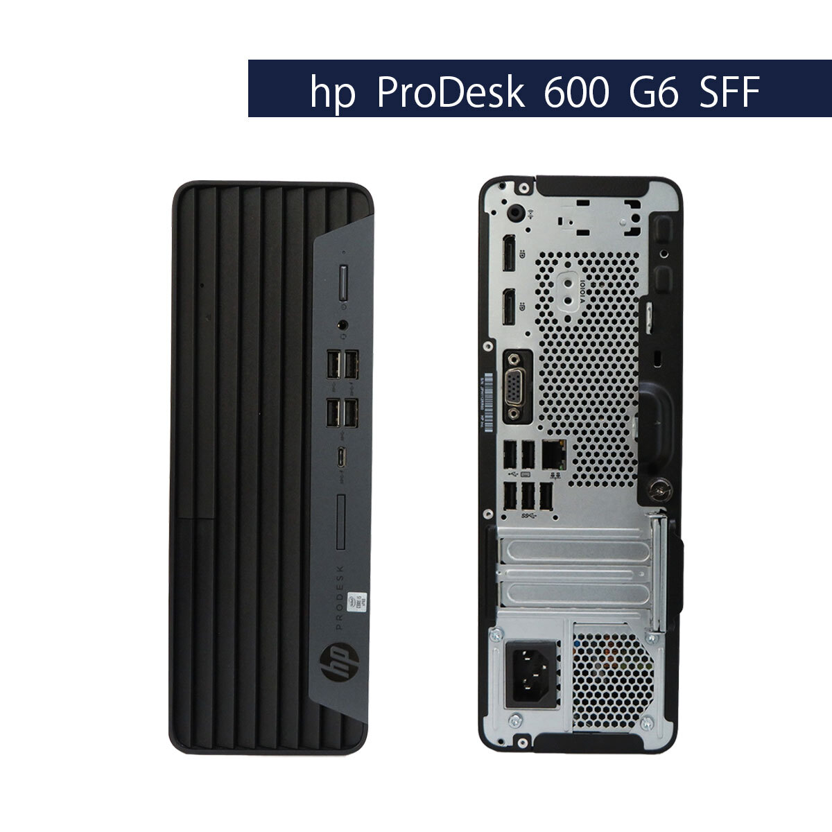 hp ProDesk 600 G6 SFF Core i5-10500 8GB M.2SSD 500GB+HDD 500GB Win11Pro [1525]_画像2