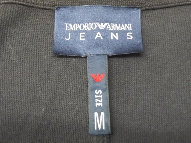 ★EMPORIO ARMANI JEANS◎エンポリオアルマーニジーンズ/2Bジャケット/切替ニット/Mサイズの画像3