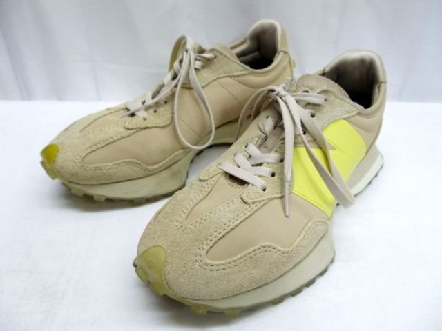 Красивые товары ★ NewBalance × Emmi × TO/ONE ◎ TONE × EMI × NEW BALACE/SNEAKERS/WS327EME/BEIGE/PROCE ¥ 14300/23CM