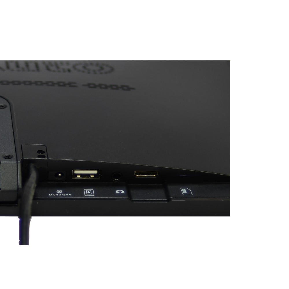  free shipping thin type 11.6 -inch on dash monitor HDMI 12v 24v