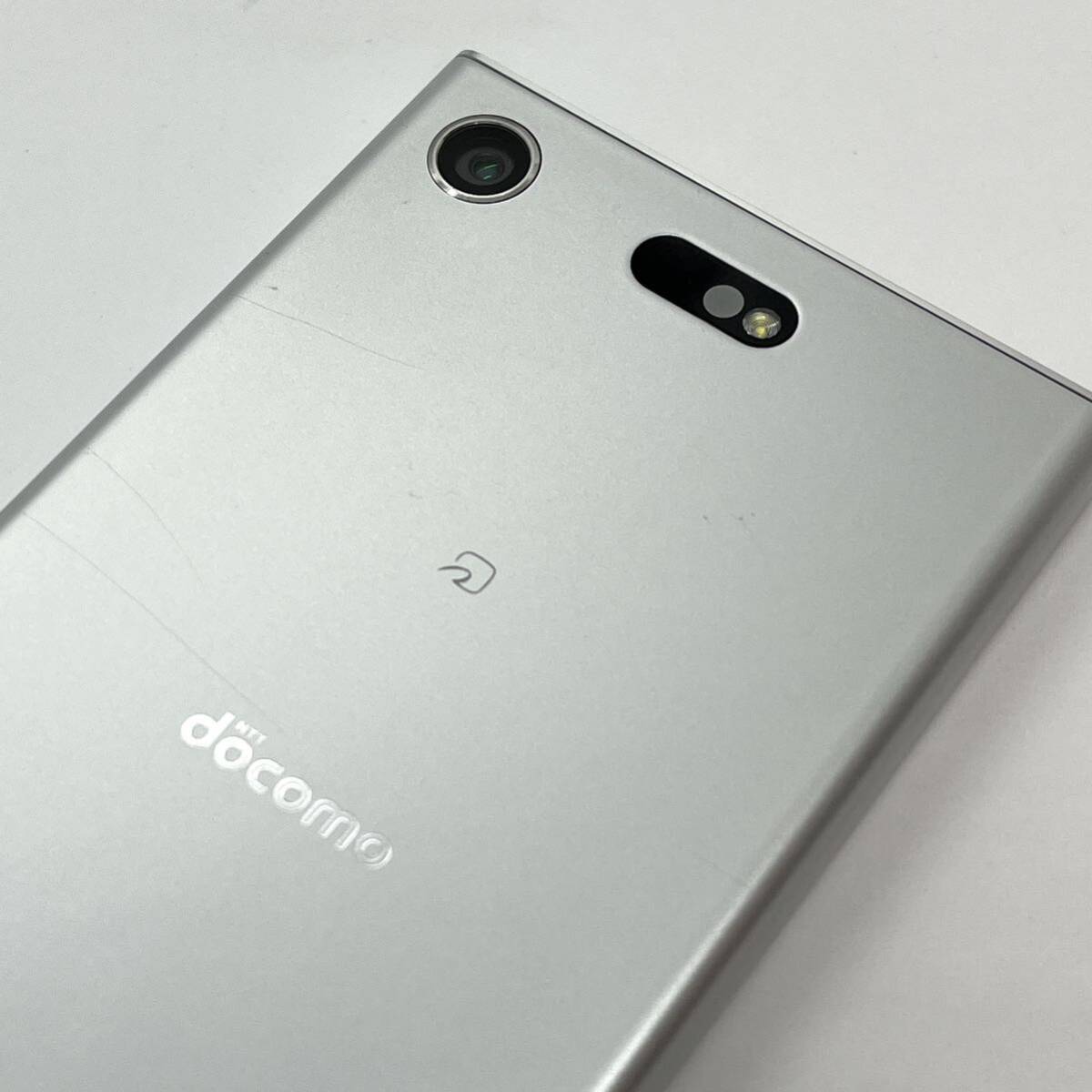 良品 Xperia XZ1 Compact SO-02K ホワイトシルバー docomo SIMフリー 白ロム スマホ本体 送料無料 Y33MRの画像5