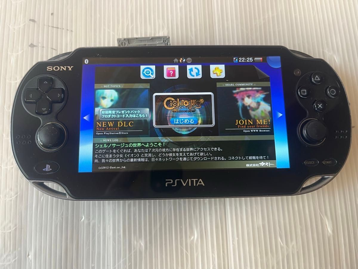 無傷　美品　動作良好　SONY PSVITA PCH-1100 AB01  初期化 ソニー  ビータ ヴィータ 