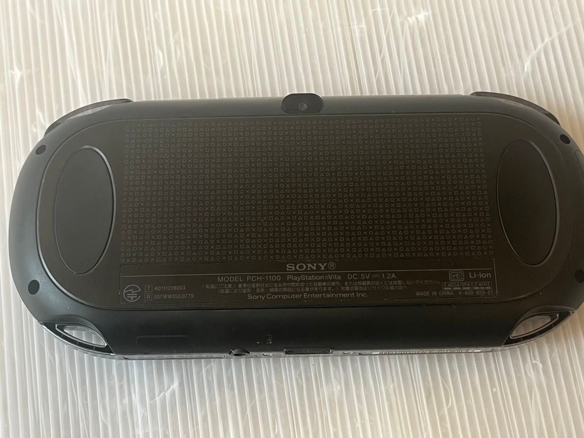 超美品　無傷　動作良好　SONY PSVITA PCH-1100 AB01 本体  初期化 ソニー  ビータ ヴィータ 