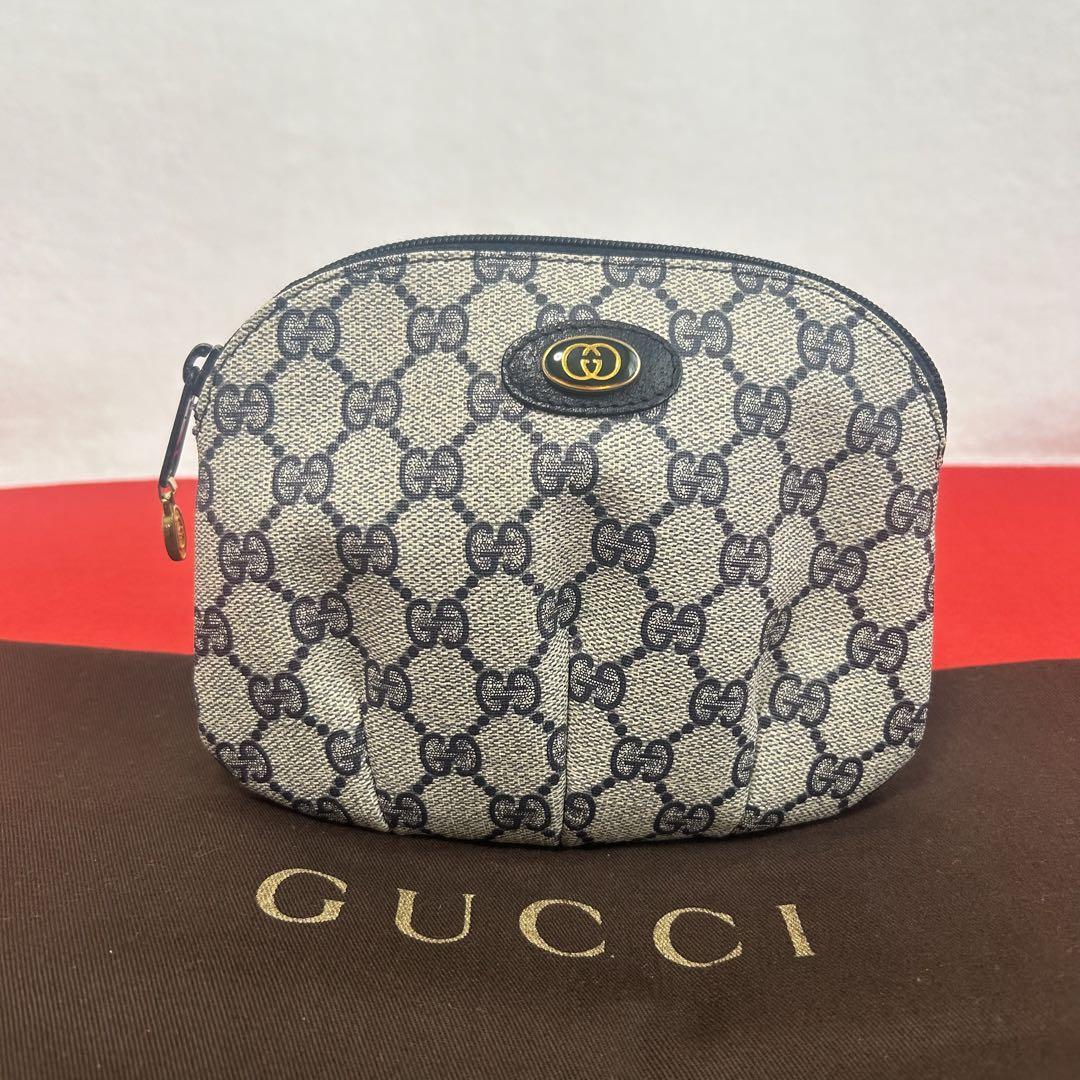 GUCCI グッチ GG柄 ポーチ 化粧ポーチ GG柄