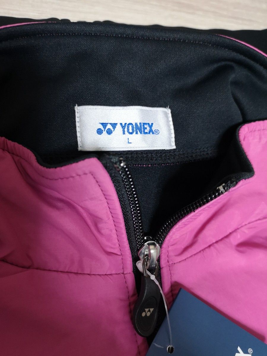 【新品】ヨネックス　テニスウェア　レディース　Lサイズ　ウォームアップシャツ　令和5年12月購入　 YONEX