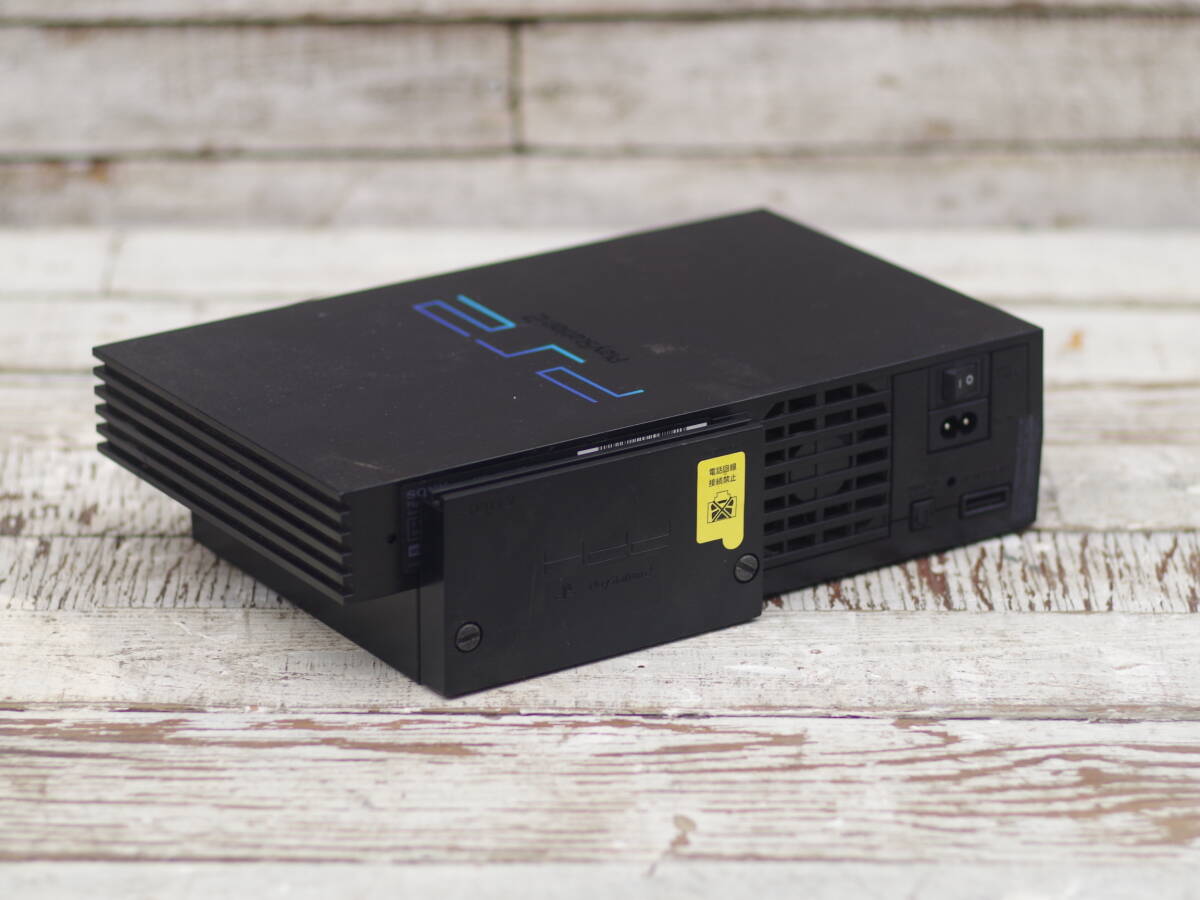 M10577 動作確認機 Playstation2 SCPH-39000RC PS2 業務用コンプレッサーで内部清掃済 プレイステーション2 本体のみ ゆうぱっく60 0604の画像3