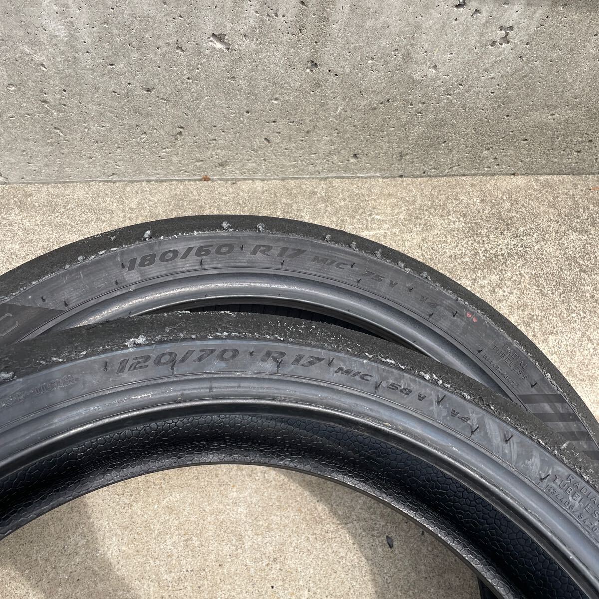  Pirelli Diablo super Corsa V4 120/70 180/60 SC1