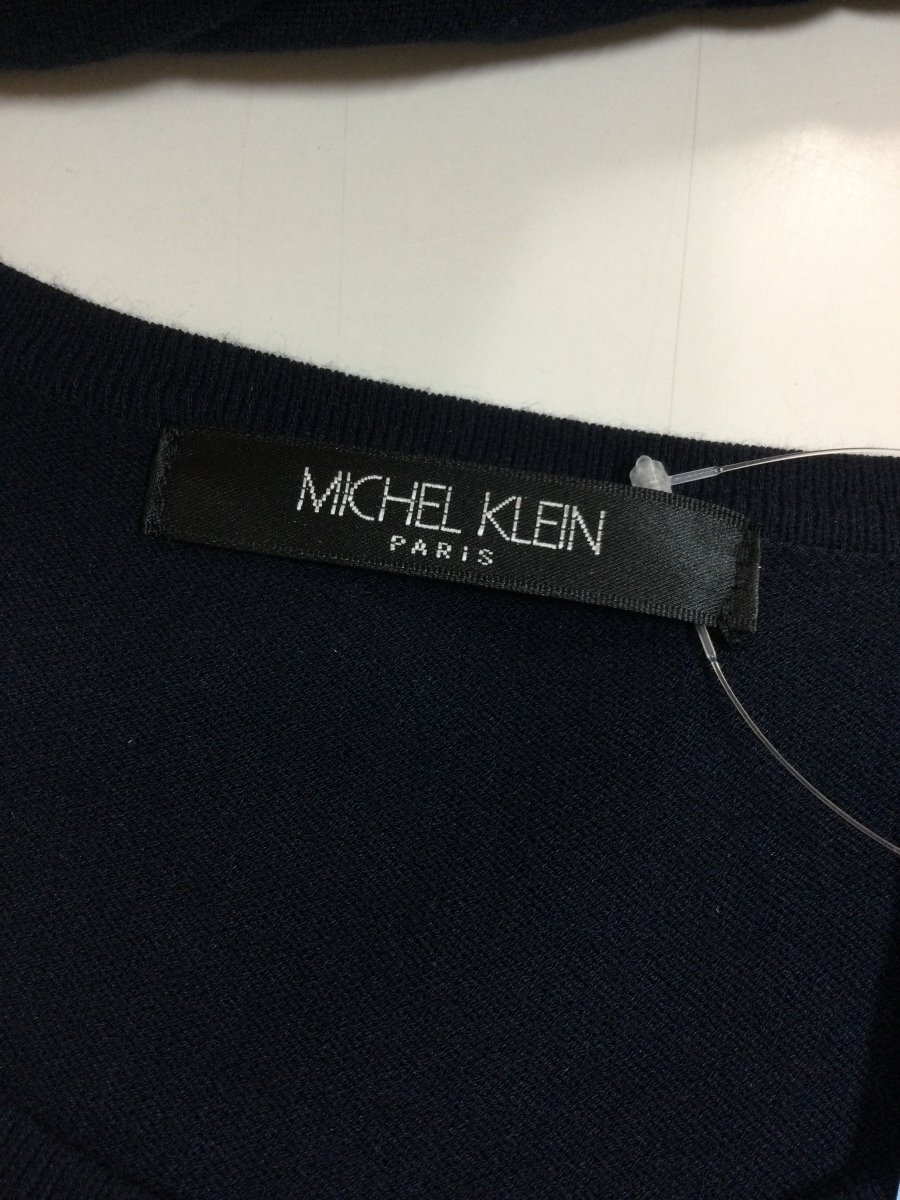  Michel Klein dark blue twin knitted size 38
