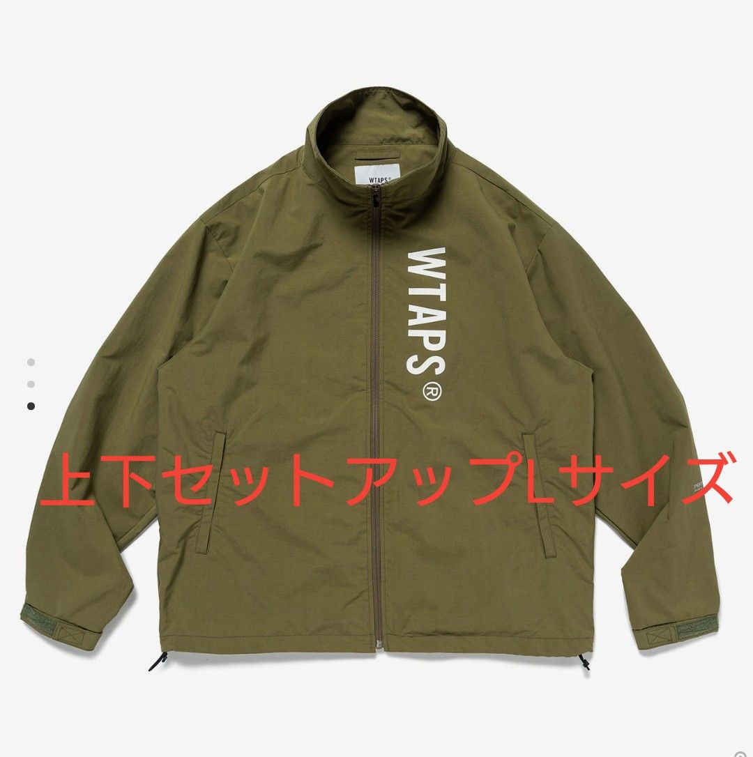 24SS WTAPS TRACK JACKET セットアップ 上下セットLサイズ 24SS WTAPS TRACK JACKET セットアップ 上下セットLサイズ