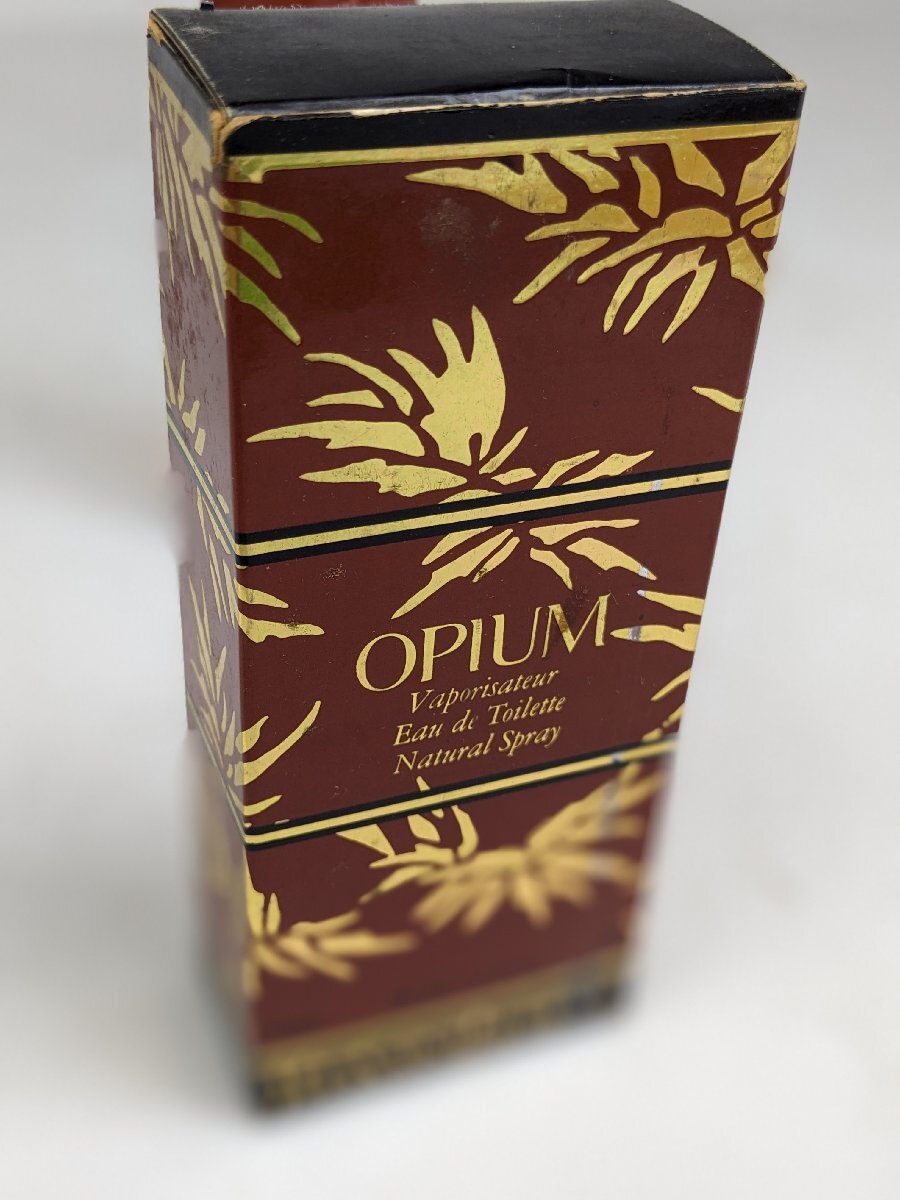 香水 YVES SAINT LAURENT イヴ サンローラン OPIUM オピウム Parfum パルファム 36ml 残量8割 / 60 (SGAW014822D)の画像8