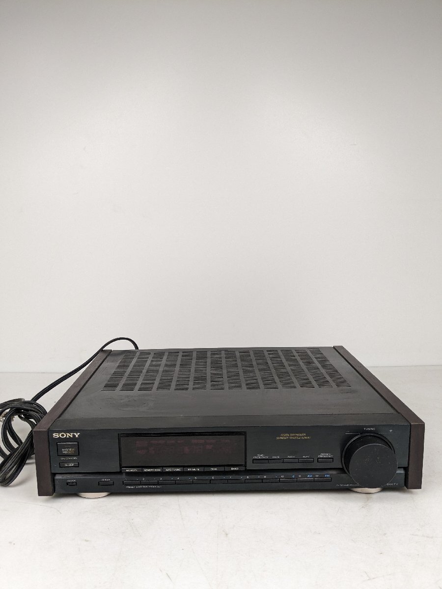 【通電確認のみ】 チューナー SONY ソニー ST-V9900TV FM/AM チューナー / 100 (KSAW015128)の画像2