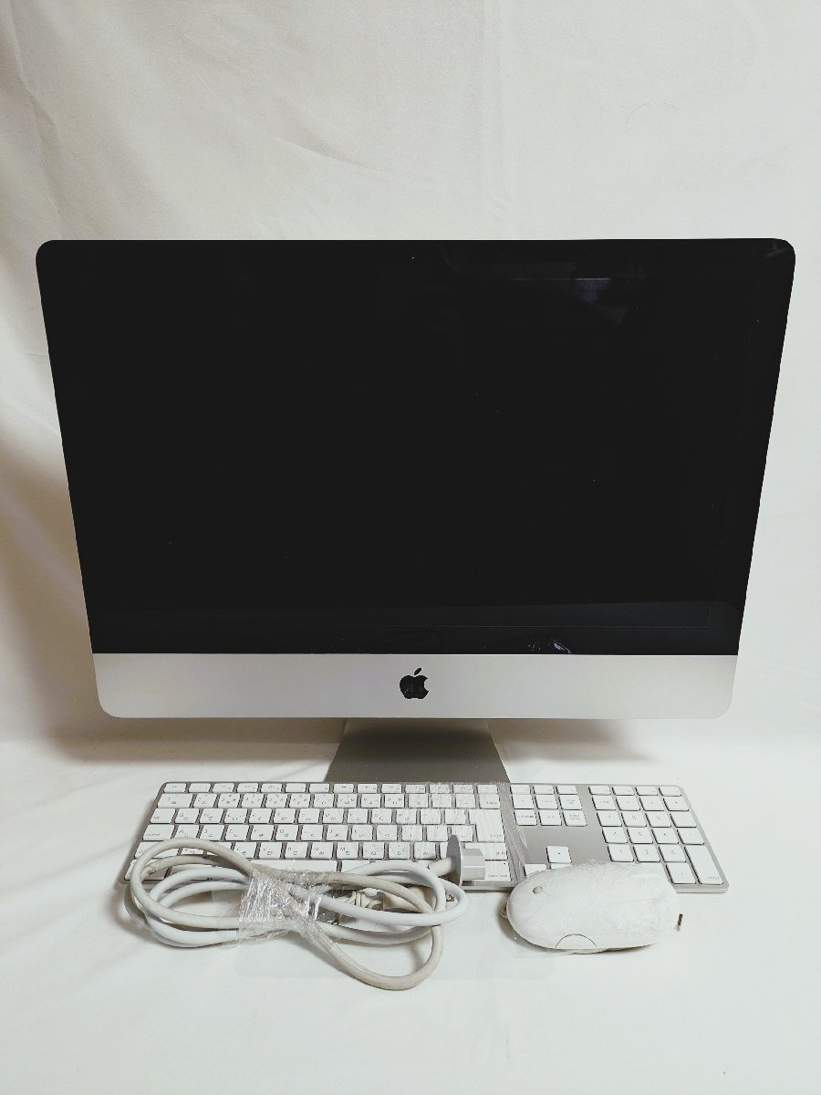 【初期化済】デスクトップ パソコン Apple iMac (21.5-inch, Late 2013) A1418 MacOS Catalina Core i5 8GB HDD1TB / 140 (RUHT014987)の画像1