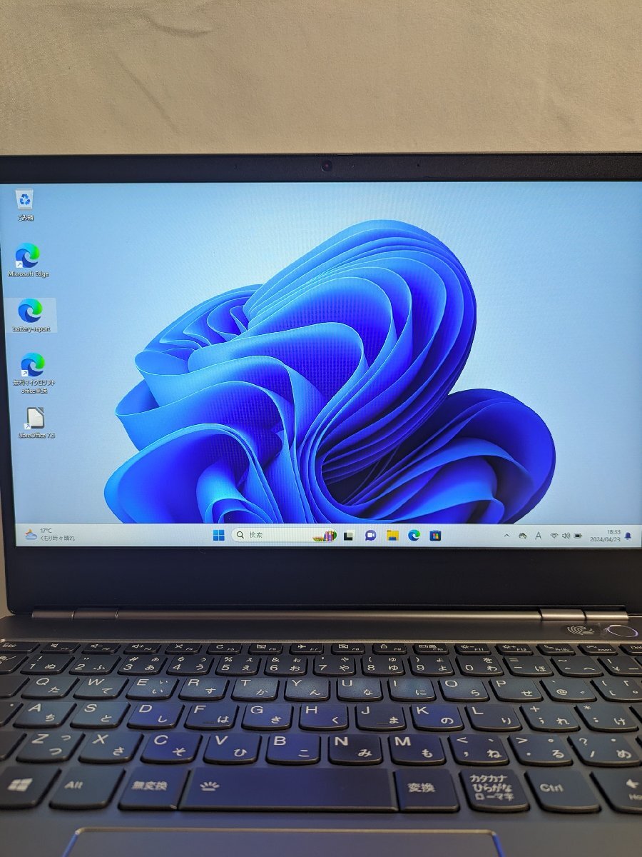 【即使用可能】ノートパソコン Lenovo ThinkBook 13s-IML Windows 11 Core i5 8GB SSD256GB Windows Update済 / 80 (RUHT015043)の画像4