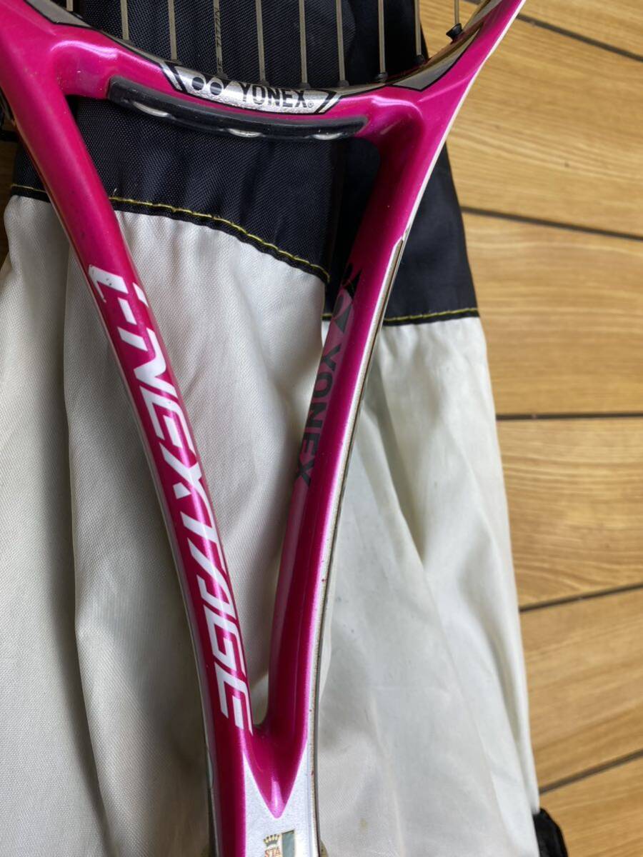  Yonex I Nextage 50S soft tennis racket softball type tennis racket YONEX pink black 