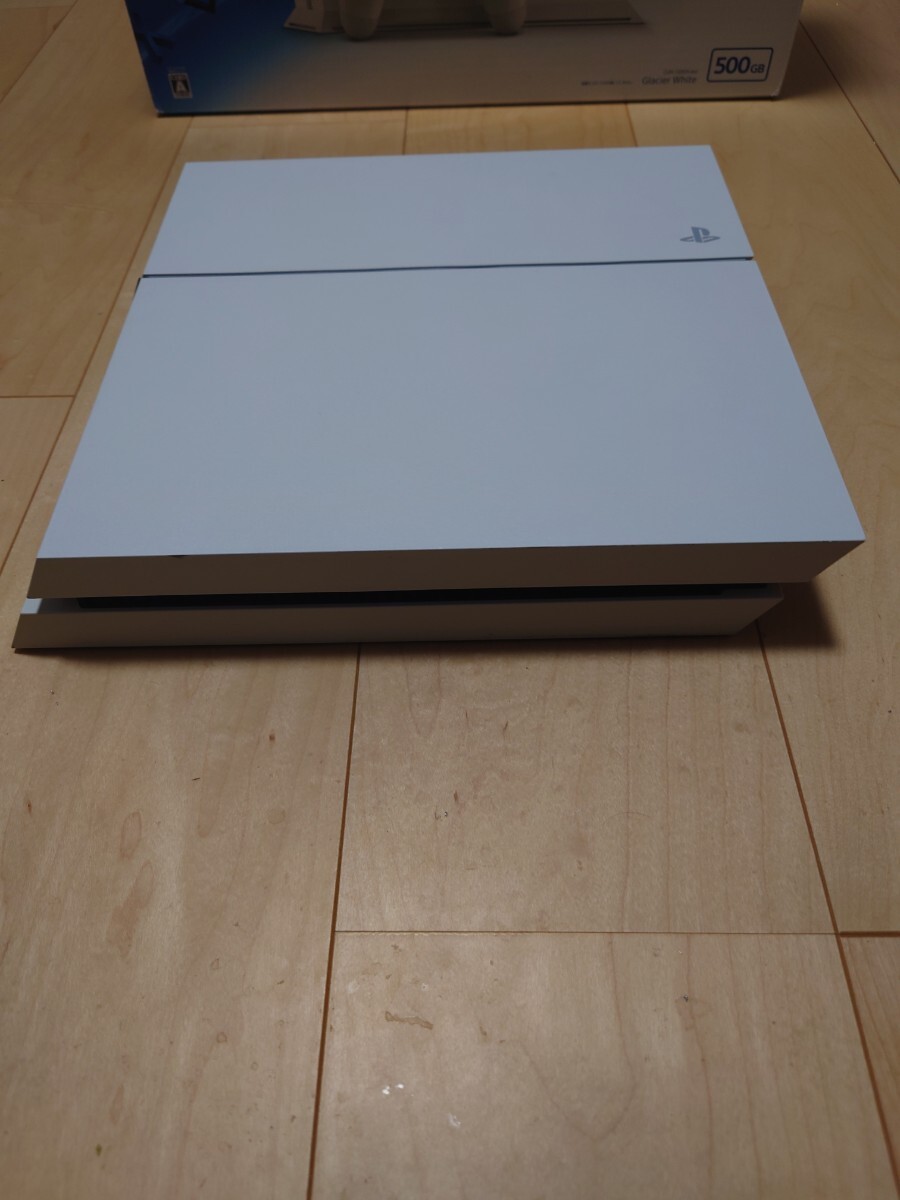 PS4 本体 CUH-1200A PlayStation4 500GB ホワイト 作動品の画像5