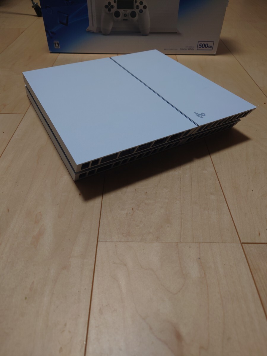 PS4 本体 CUH-1200A PlayStation4 500GB ホワイト 作動品の画像4