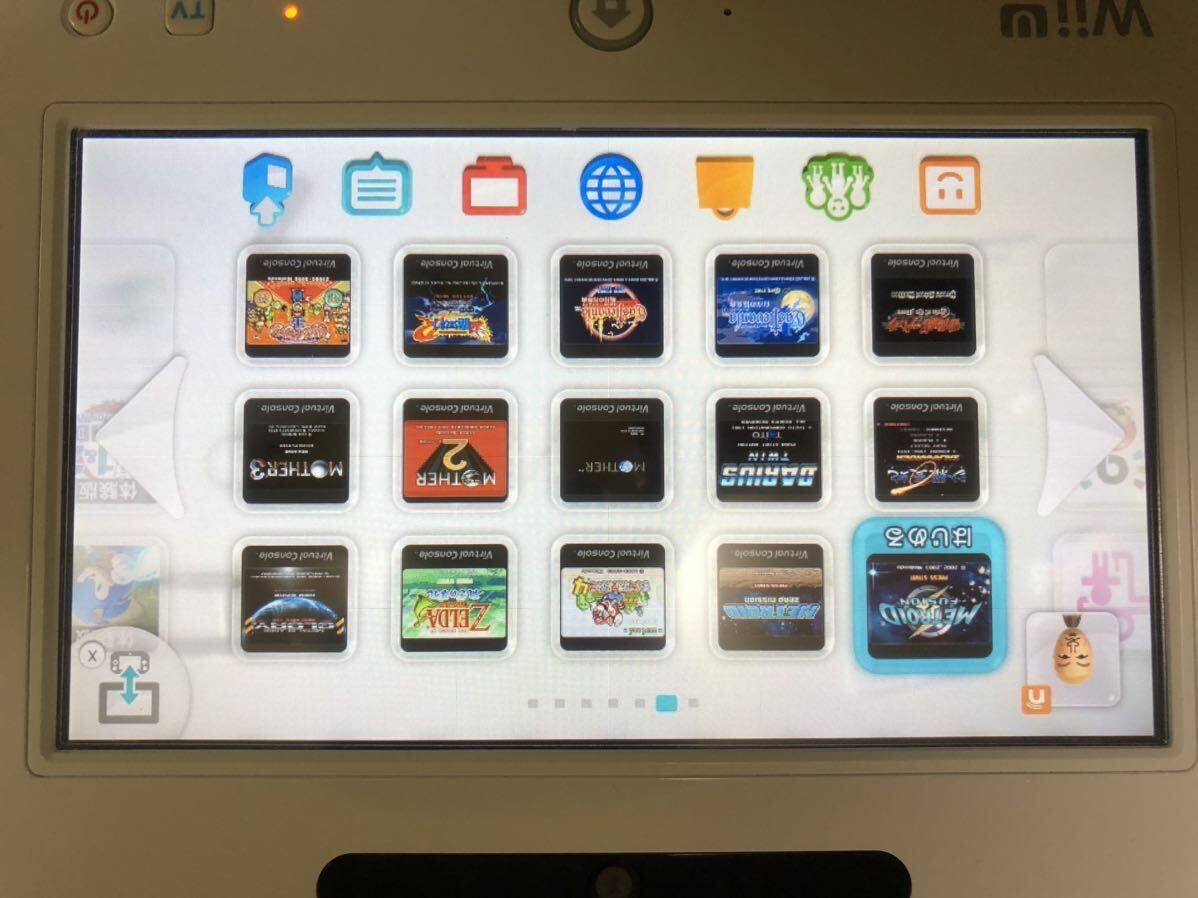 ★レアソフトあり！★WiiU本体、懐かしいダウンロードソフト、多数あり、Motherシリーズ、沙羅曼蛇、メタルスレイダーの画像1