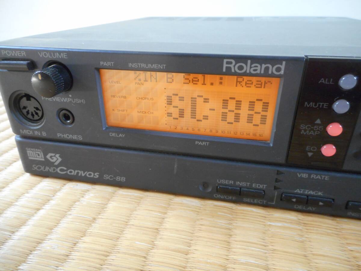 SC-88 Roland 音源モジュール SOUND Canvas_画像1