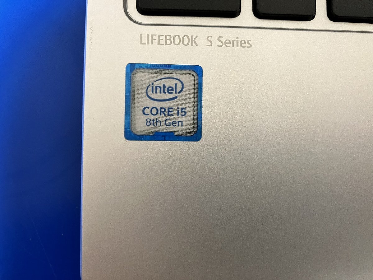 【大分発送】【ジャンク品】富士通 / LIFEBOOK S Series 938/B / FMVS16001 / intel COREi5 8th Gen / SSD無し /ノートパソコン /中古_画像7