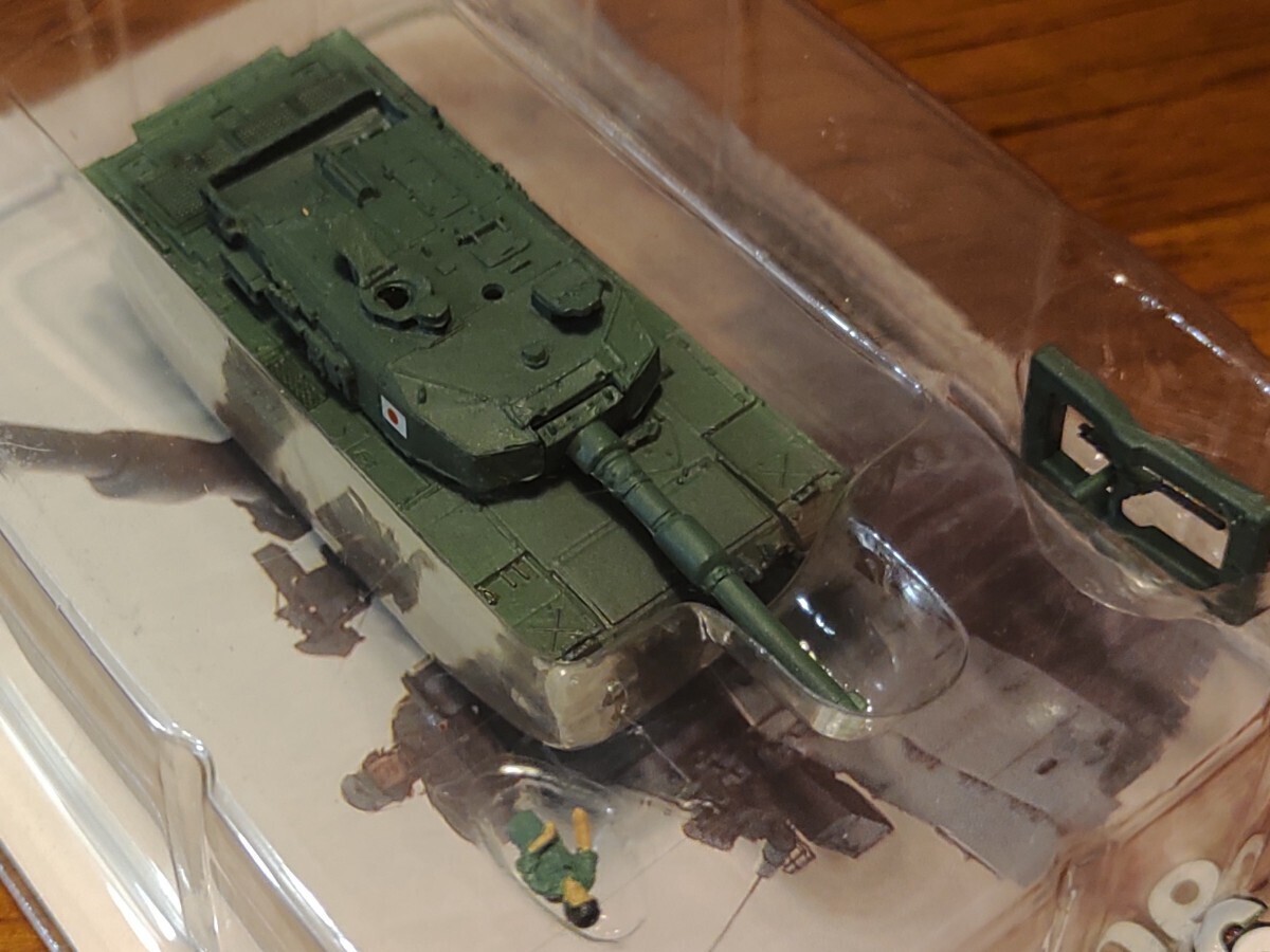 ワールドタンクミュージアム 1/144 90式戦車 2色迷彩 大戦略エディション 陸上自衛隊 海洋堂 タカラ WTM JGSDF_画像7