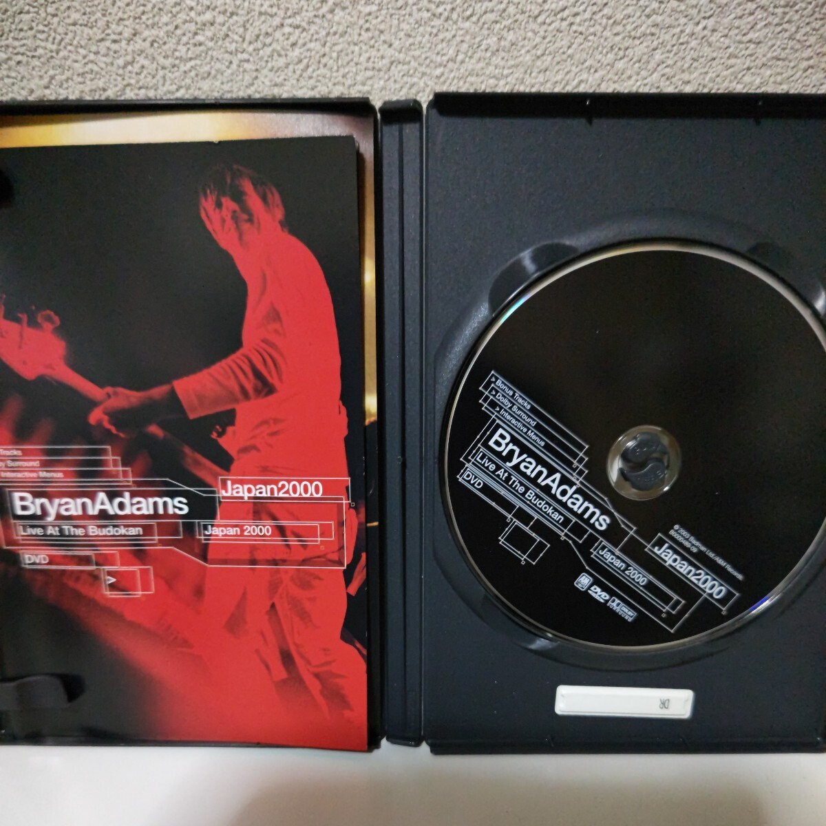 BRYAN ADAMS/Live at the Budokan 輸入盤DVD ブライアン・アダムスの画像4