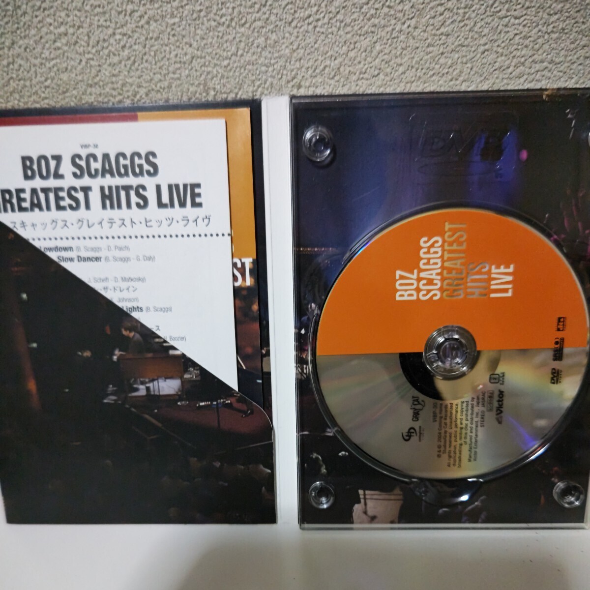 ボズ・スキャッグス/グレイテスト・ヒッツ・ライヴ 国内盤DVDの画像4