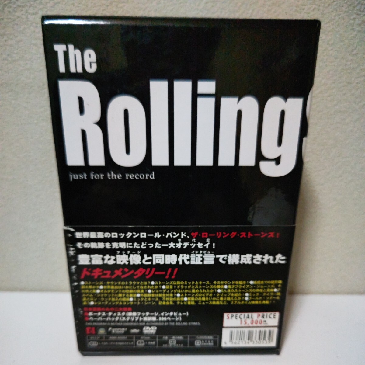 ローリング・ストーンズ/Just for the record 国内盤DVD 6枚組 ミック・ジャガー キース・リチャードの画像1