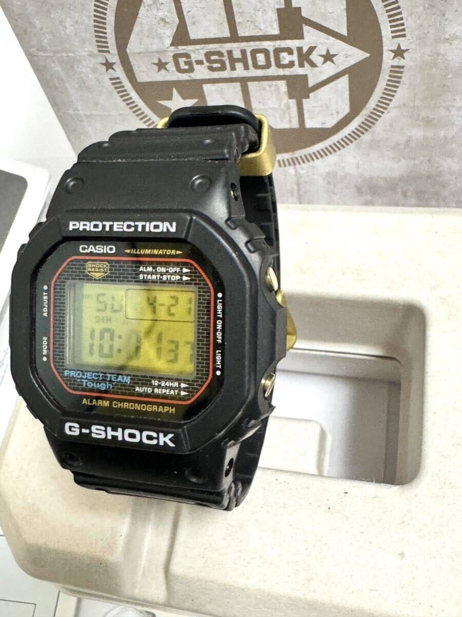 【G-SHOCK/40周年モデル】限定稀少/DW-5040PG-1JR/RECRYSTALLIZED SERIESメンズ腕時計/ブラック/付属品黒タグ付き