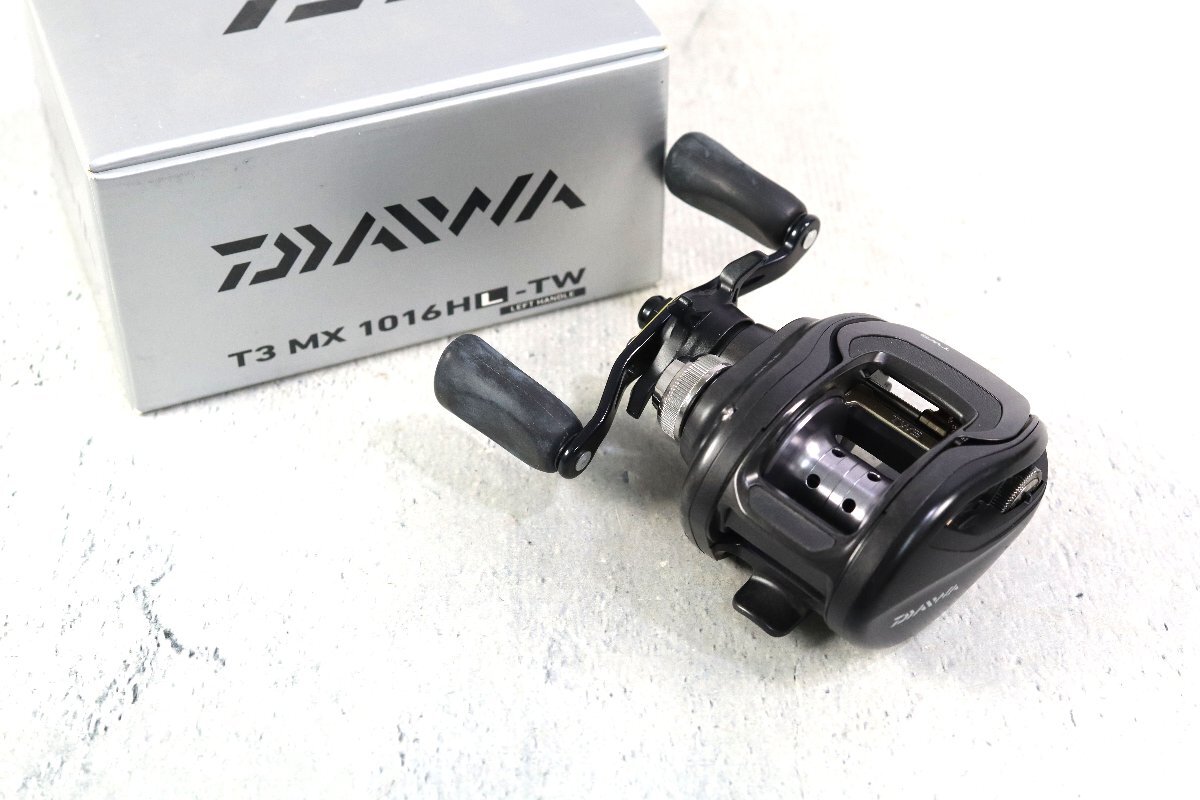 DAIWA ダイワ T3 MX 1016HL-TW 左ハンドル ベイトリール 釣り具 釣具 箱あり K005_画像1