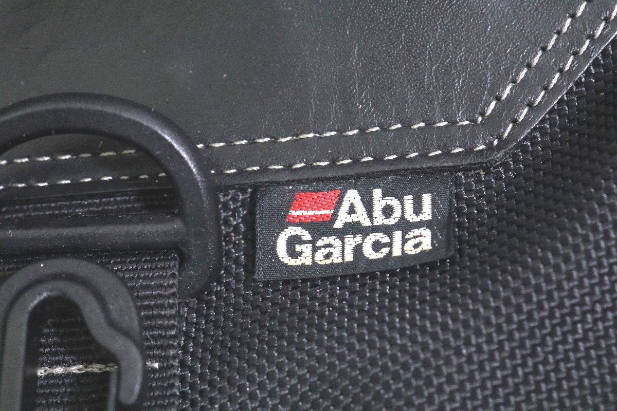 Abu Garcia アブガルシア タックルバッグ ブラック ネーム入り 釣り具 ｋ3の画像4