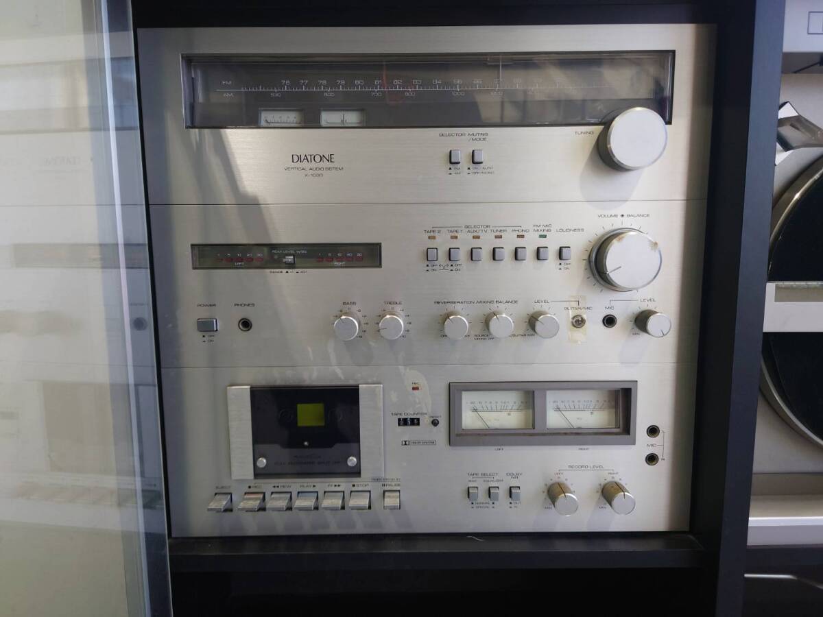 直接引取 DIATONE ダイアトーン X-1000 うす形 バーティカル 直接引取 DIATONE ダイアトーン X-1000 うす形 バーティカル
